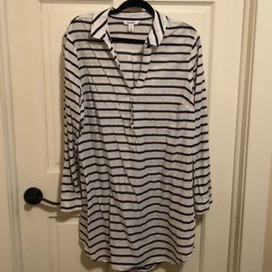 Old Navy XL Long Sleeve Cotton Tunic Shirt Dress